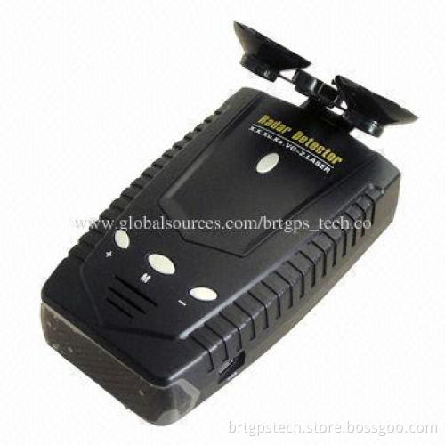 Super High Sensitive Car Radar Detector with 12 to 15V DC Working Voltage